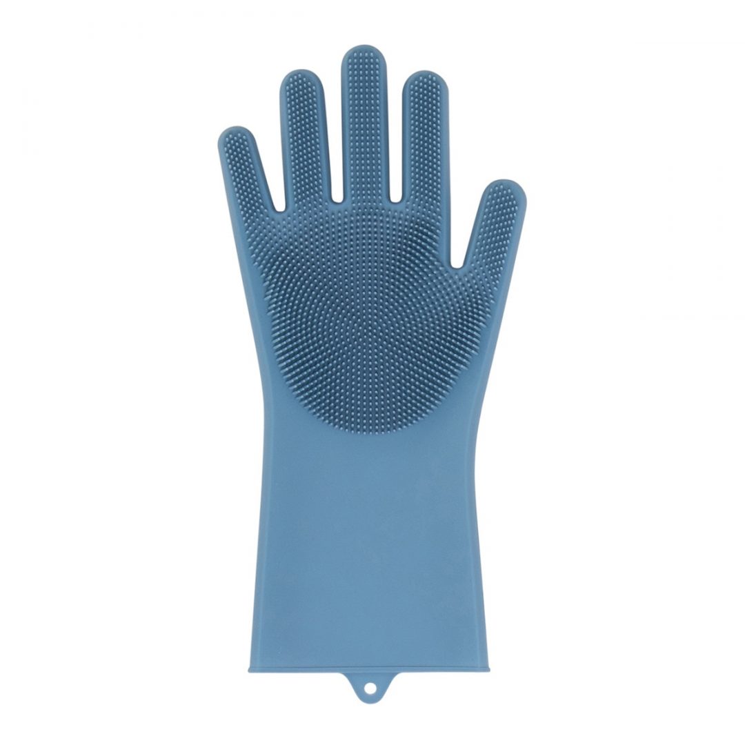 Guantes con estropajo