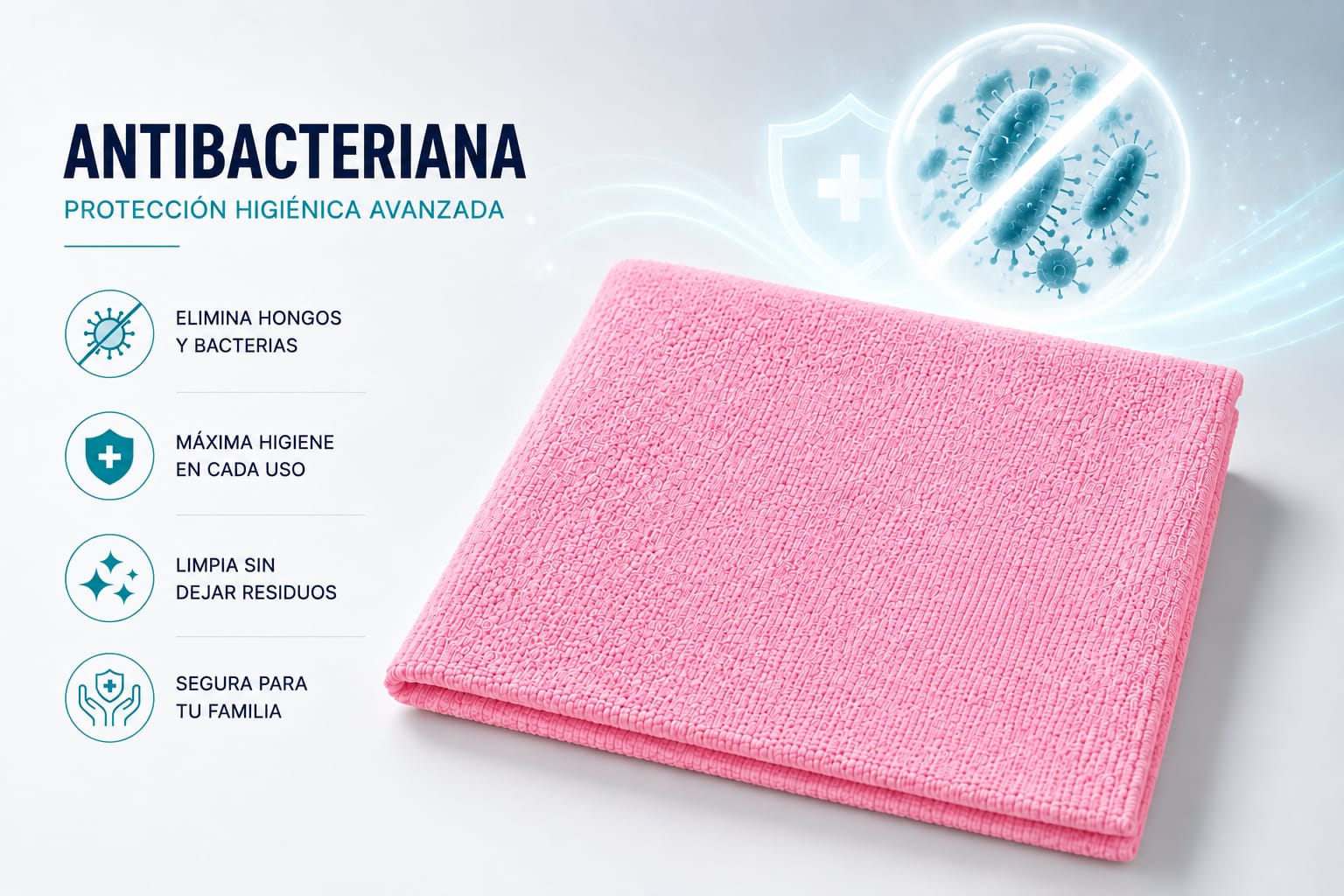 Bayeta antibacteriana